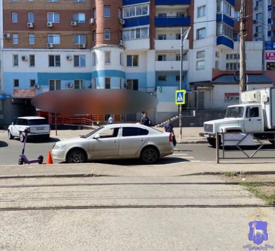 Пострадавшему самокатчику назначено амбулаторное лечение. Фото: ГУ МВД России по Самарской области.