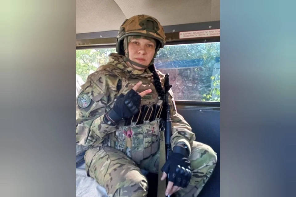Ее позывной – Лезгинка. Она выбрала его в память о женихе, который погиб в бою Фото: предоставлено героем публикации