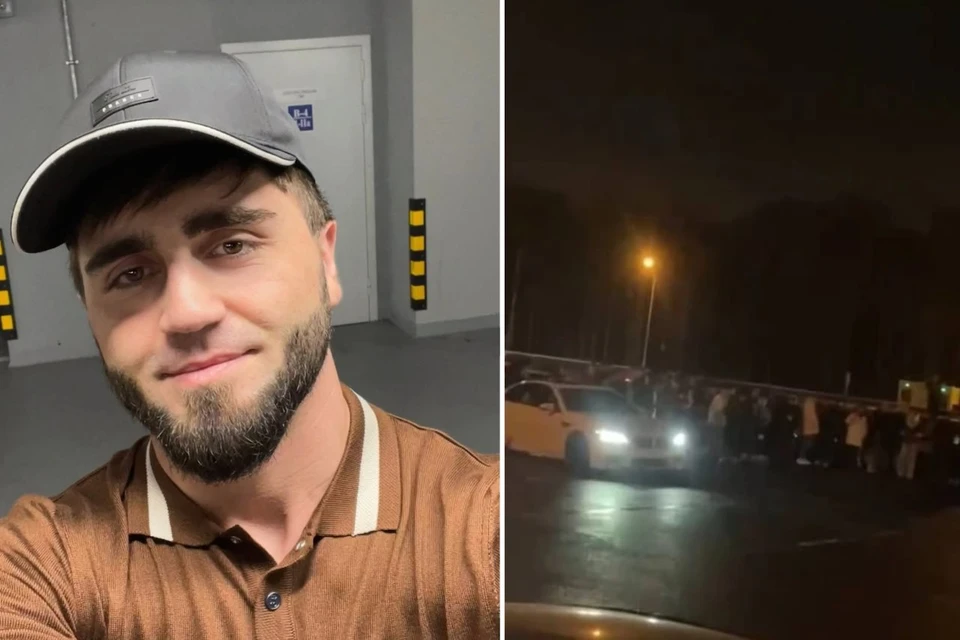 Блогера из Дагестана осудили за аварию, в которой он сбил женщину с коляской. Фото: соцсети Гаджиева/стоп-кадр видео из соцсетей