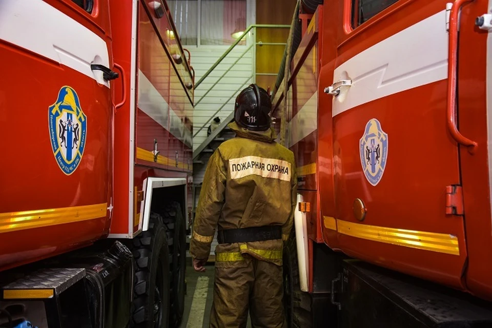 Пожар на производстве потушили за полтора часа в Комсомольске