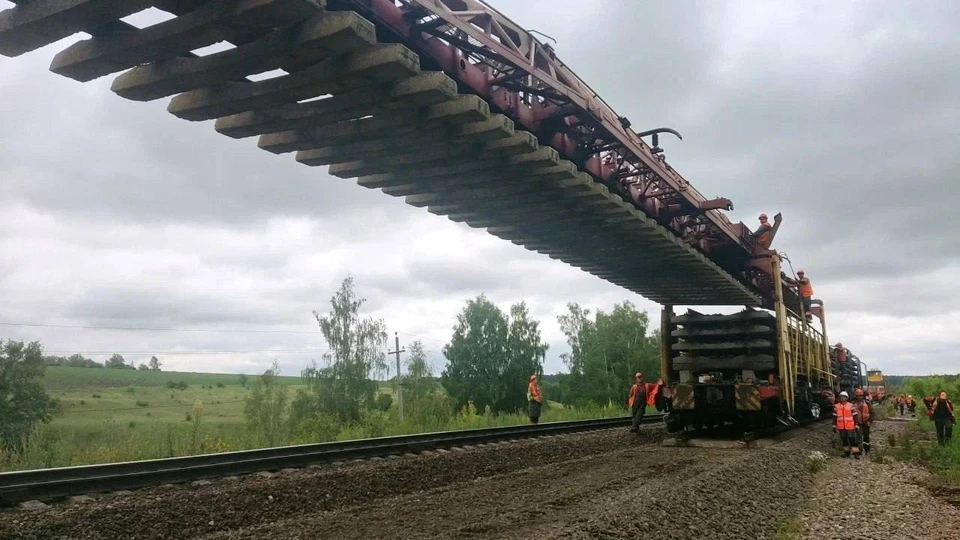 Всего планируется обновить 8,2 км пути.