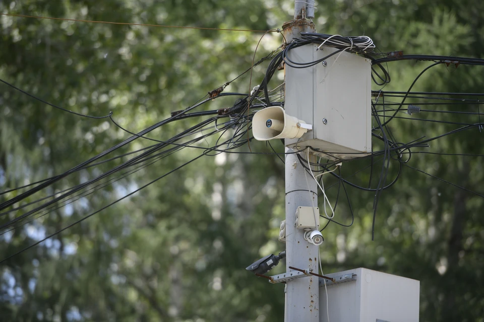 В Новороссийске включили систему оповещения населения.