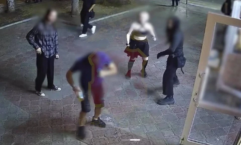 Конфликт у кафе в Евпатории закончился убийством. Фото: кадр из видео МВД Крыма