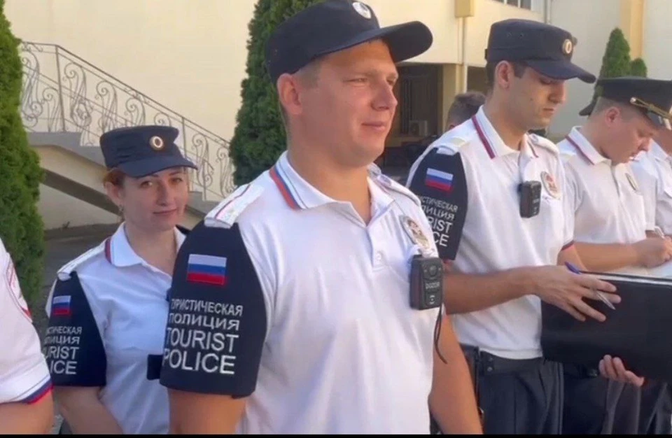 Туристические полицейские приступили к работе. Фото: t.me/propolice_nvrsk
