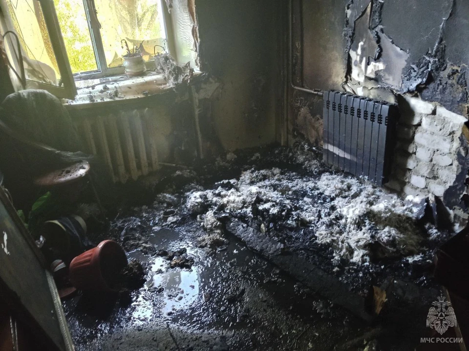 Мужчина погиб на пожаре в Нижегородской области.