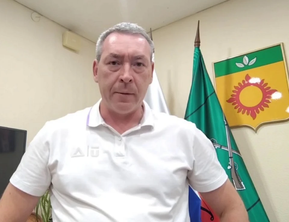 Глава Энергодара Максим Пухов. Фото: скриншот видео в официальном тг-канале