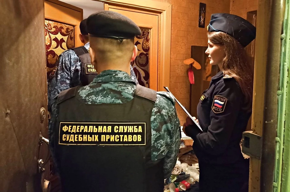 Калужская УК устранила протечку лишь после штрафа от судебных приставов.