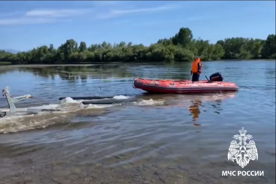 Скриншот: видео МЧС по Республике Тыва