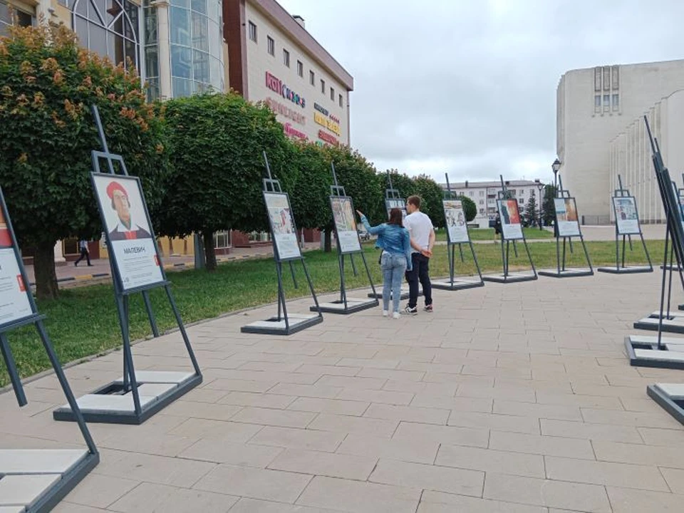 Одно из пространств - на Театральной площади