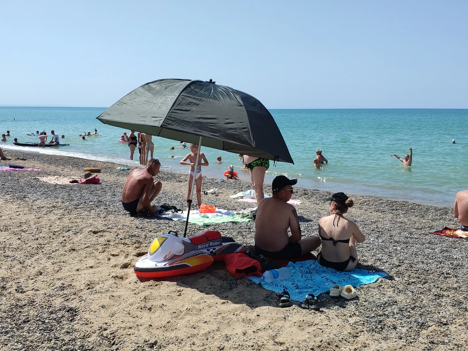 В Крыму очень жарко