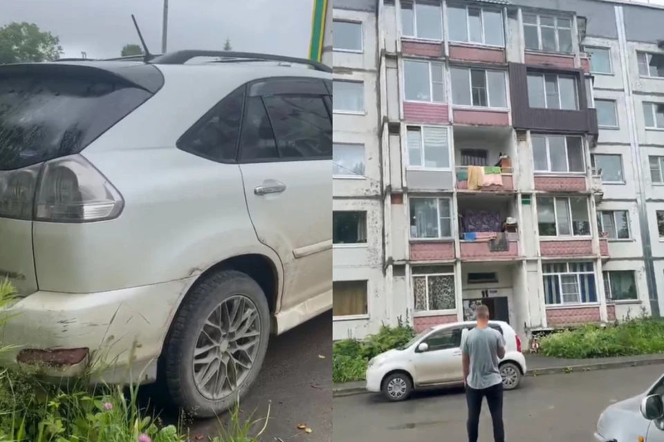 Машины и здания ходили ходуном в курортном поселке Паратунка. Фото: Предоставлено Филиппом Крикуновым