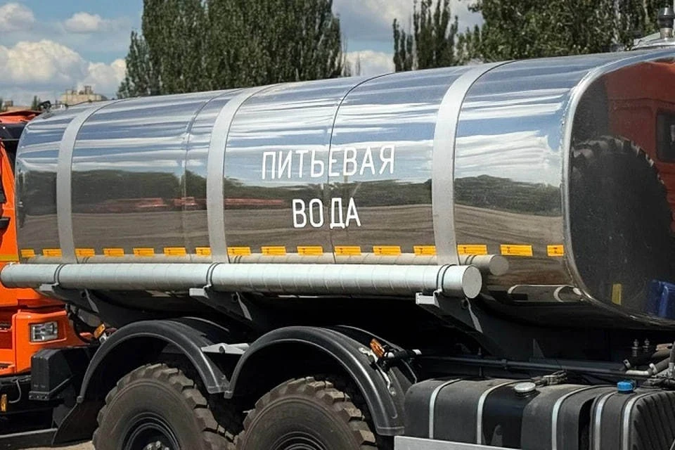 В Макеевку из Московской области прибыли 13 водовозов