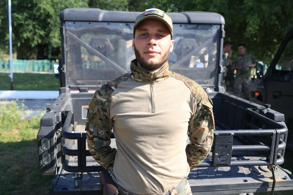 Виктор Ильяшенко был бойцом штурмового батальона. Фото: Андрей Гимбатов, t.me/gimbatov34.