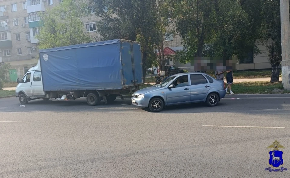 Пострадавшую доставили в больницу. Фото: ГУ МВД России по Самарской области
