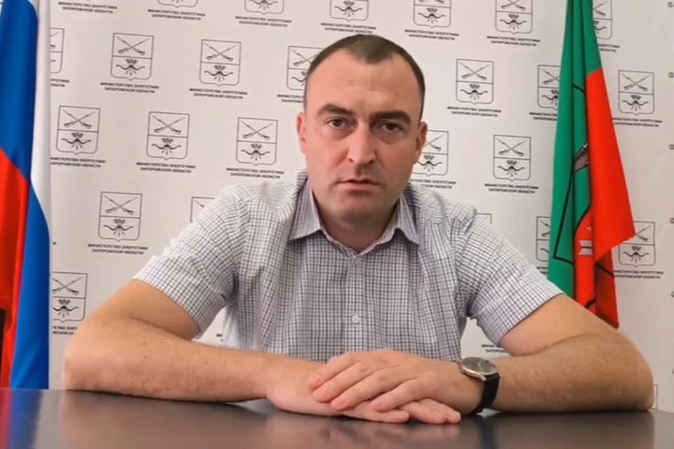 Первый замминистра энергетики региона Алексей Москаленко рассказал о ЧП и диверсиях на энергетике за июль. Фото: министерство энергетики Запорожской области