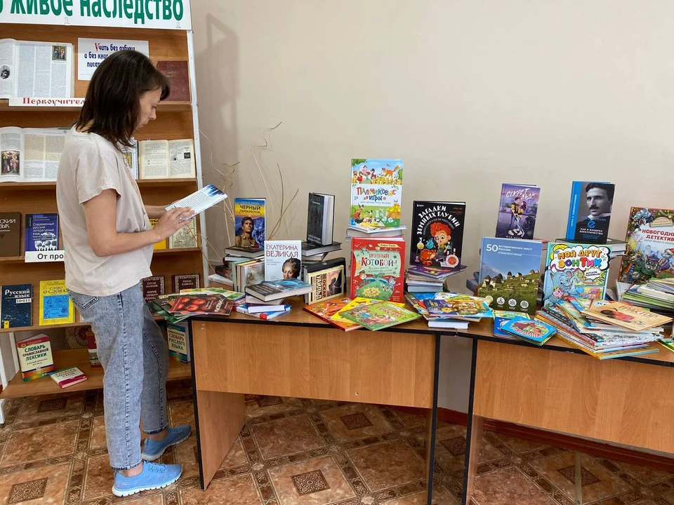 Новые книги в библиотеке. Фото: Кежемская межпоселенческая ЦРБ