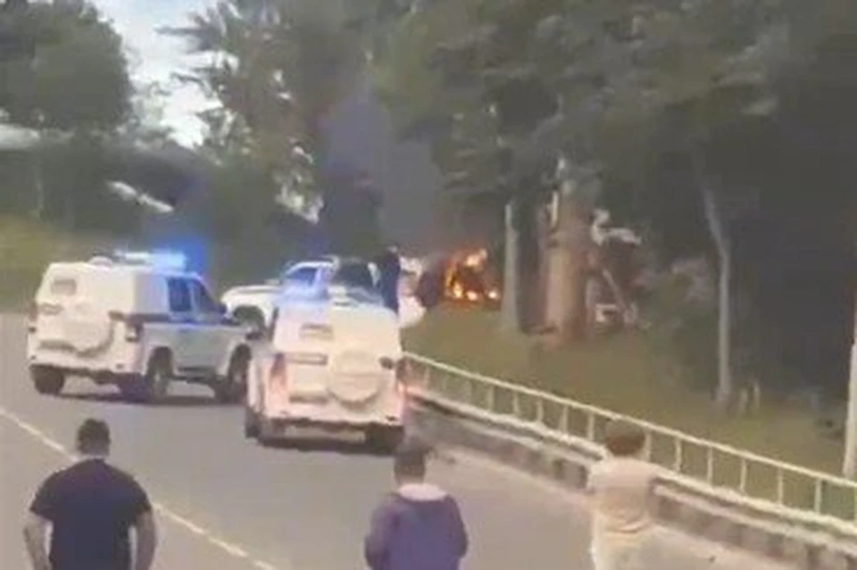 Мужчина оказал сопротивление при задержании. Фото: скриншот видео «Вести. Камчатка»