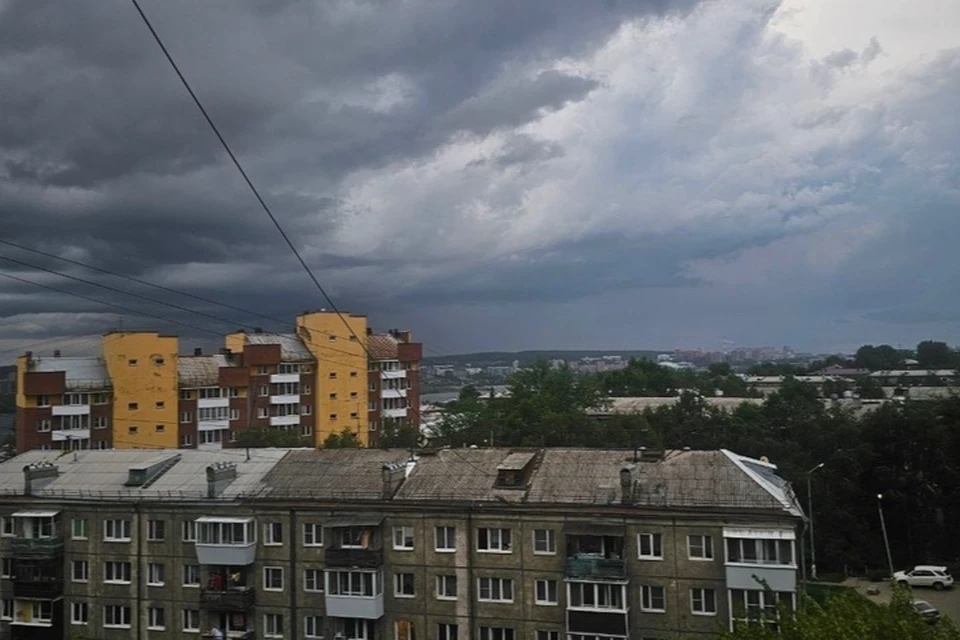 В Иркутске 4 августа ожидается ливень и гроза