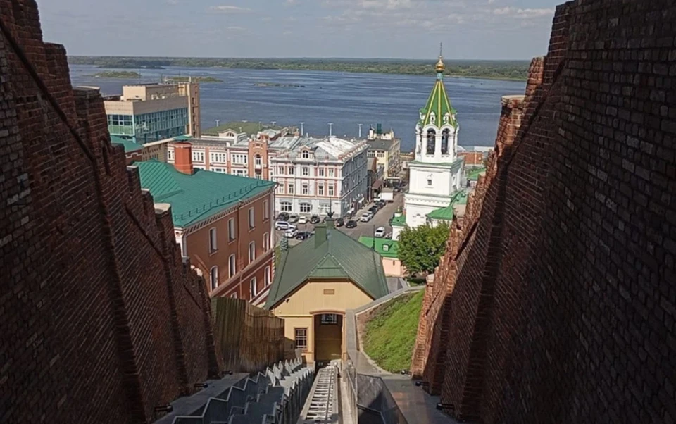 Пассажиропоток на нижегородском фуникулере упал на 16% за месяц.