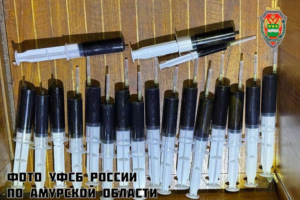 Изъятые наркотики. Фото: УФСБ России по Амурской области