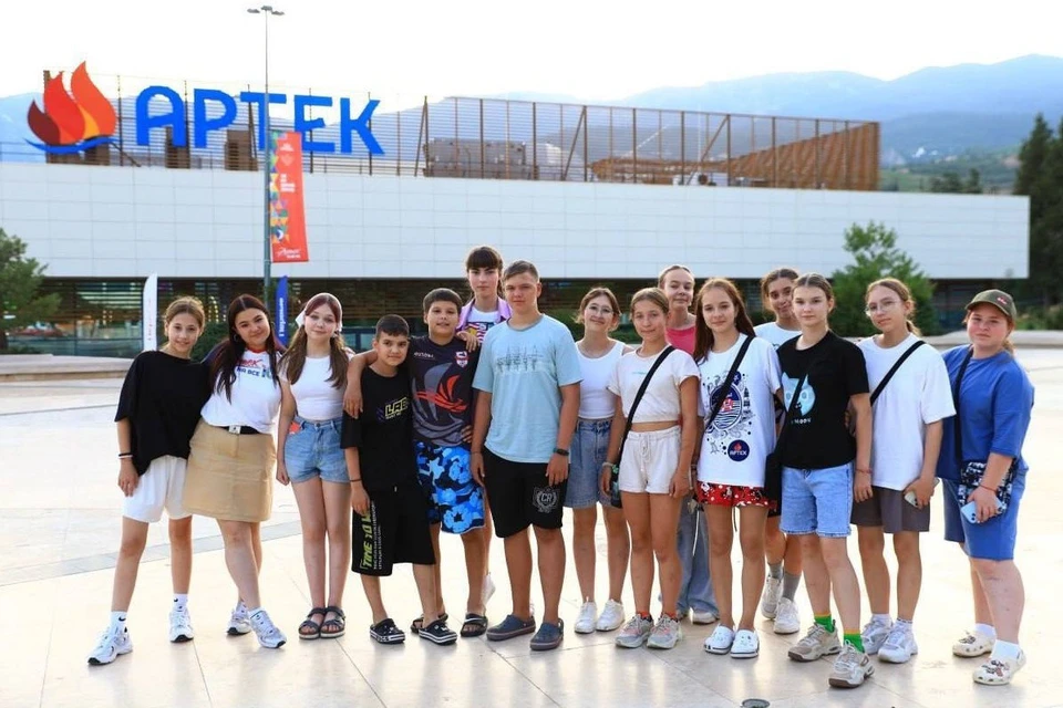 Итоги конкурса подвели в «Артеке»