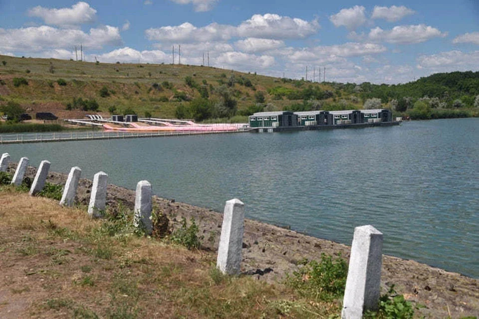 В ДНР начали переброску воды из Монаховского карьера. Фото: Официальный сайт Главы ДНР