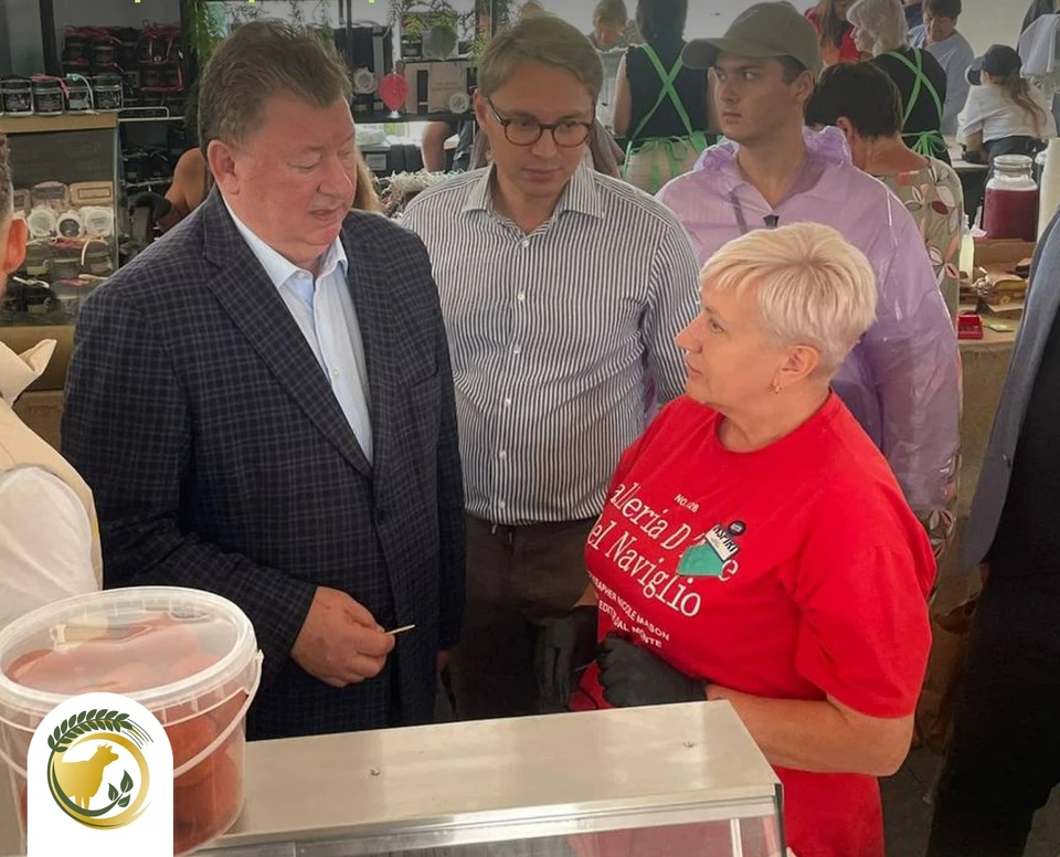 Продукцию ульяновских производителей представили на гастрономическом фестивале. Фото минсельхоз УО