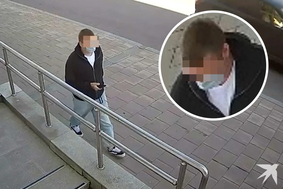 По словам родителей пострадавшей, камеры наблюдения запечатлели курьера, которому их дочь по указу мошенников передала деньги Видео: предоставлено семьей пострадавшей