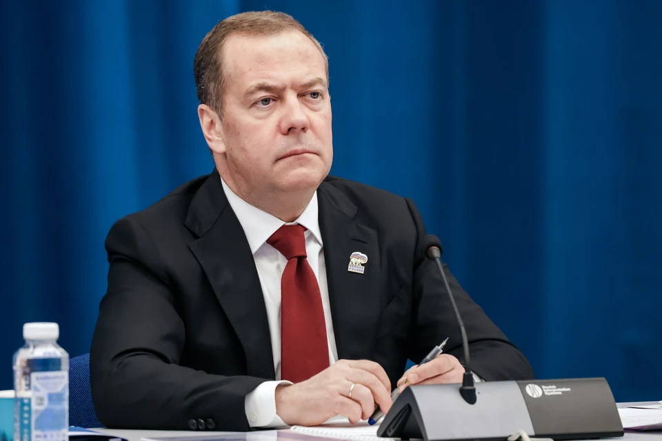 Заместитель председателя Совета безопасности РФ Дмитрий Медведев