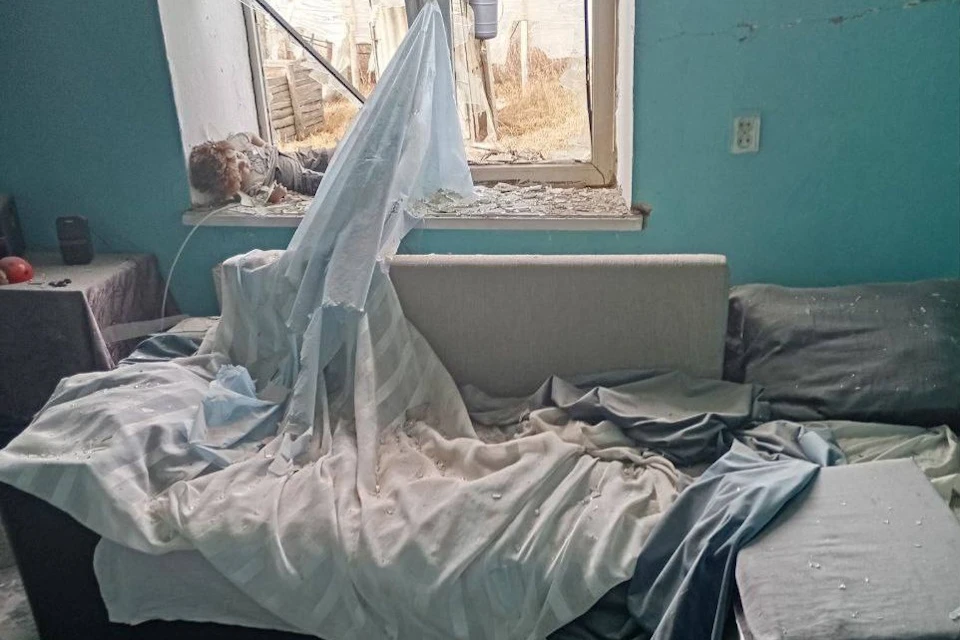 Последствия ударов ВСУ Фото: ТГ-канал Владимира Сальдо