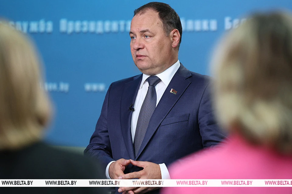 Роман Головченко сообщил, что ставка рефинансирования может быть уменьшена в Беларуси. Фото: БелТА.