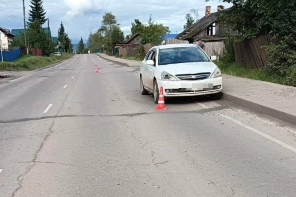 Пострадавших детей госпитализировали в больницу с травмами. Фото: УГИБДД ГУ МВД России по Иркутской области