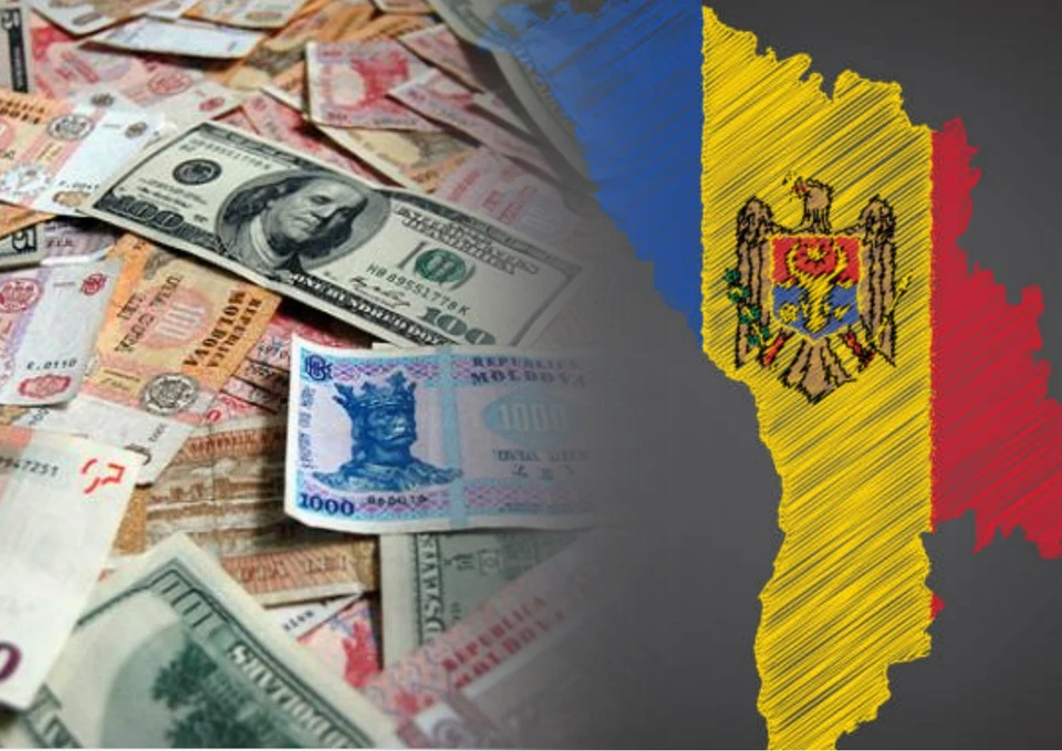 Валютный рынок Республики Молдова остаётся в «красной зоне» на протяжении всех лет правления PAS. Фото: коллаж КП