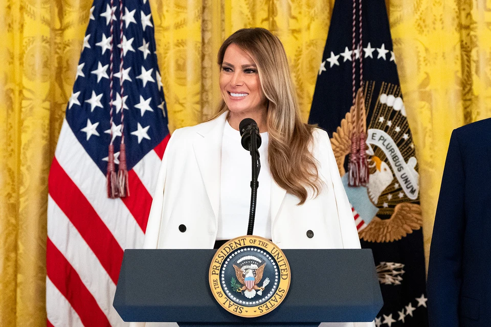 Первая леди США Мелания Трамп