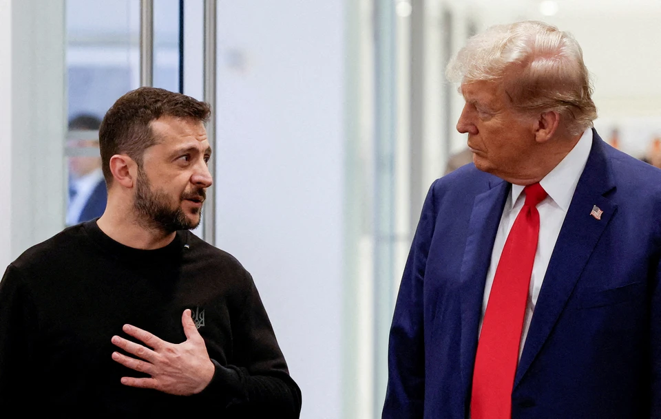 В Белом доме завершились переговоры Трампа с Зеленским