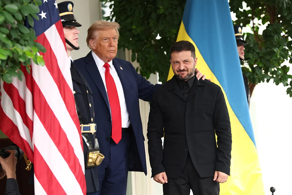 Трамп провел закрытые переговоры с Зеленским