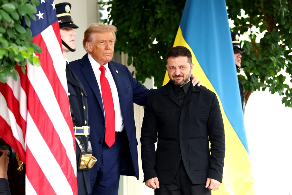 Европейские карлики: встреча Зеленского и Ко с Трампом вызвала издевки в западных СМИ