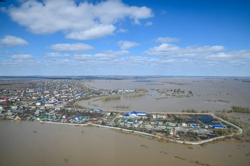 Паводок в Тюменской области, 2024 год. Фото: информационный центра правительства Тюменской области