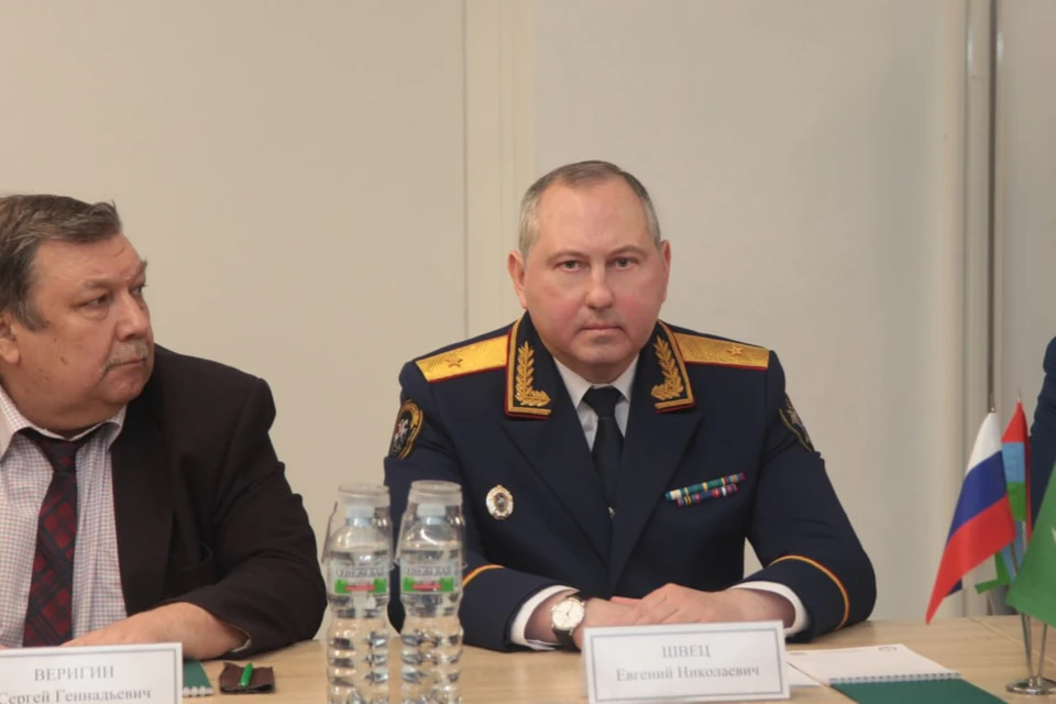 Генерал Евгений Швец занимал пост руководителя Следственного управления СК России в Карелии. Фото: t.me/su_skr10