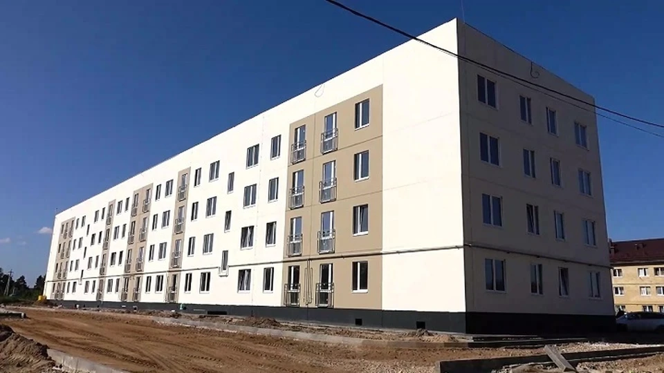 Жилые дома для переселенцев в поселке Селище. Фото: Виктор ИВАНОВ
