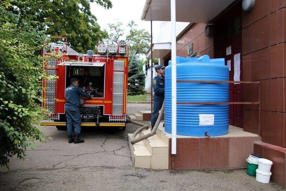 В Республике продолжают борьбу за воду. Фото: ТГ/Пушилин