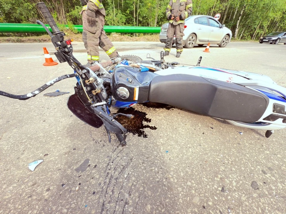 В Сосногорске погиб подросток-мотоциклист.