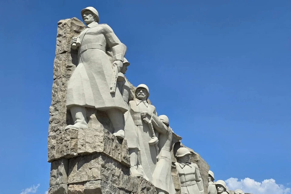Основные торжества развернулись на Самбекских высотах. Фото: пресс-служба губернатора Ростовской области
