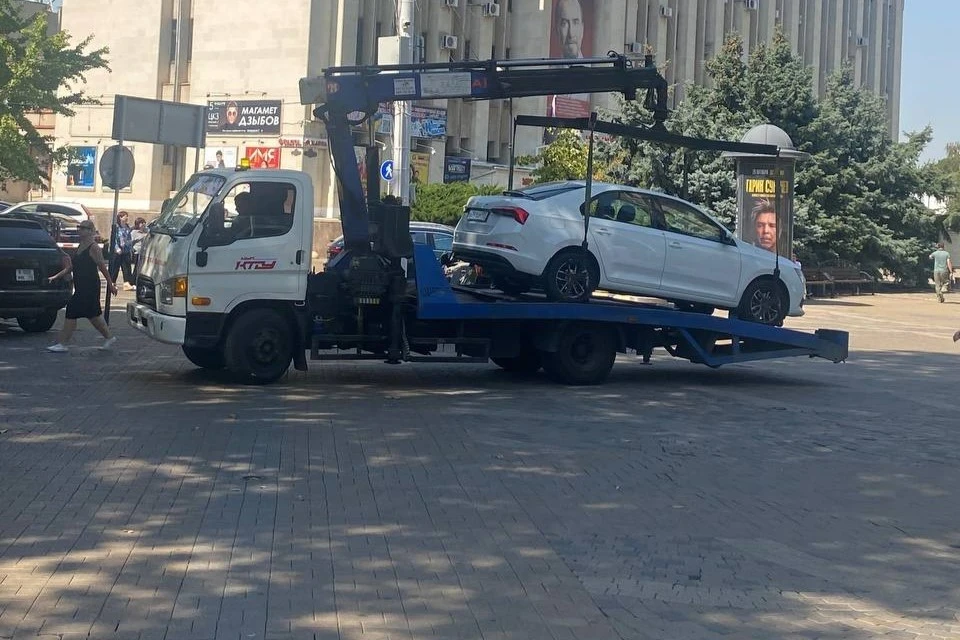 Автомобили в Краснодаре увозят на штрафстоянку и в День знаний