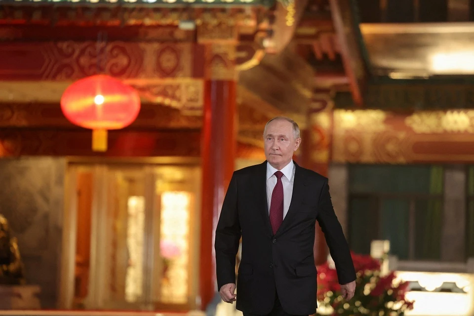 Пресс-конференция Владимира Путина в Китае продлилась 49 минут