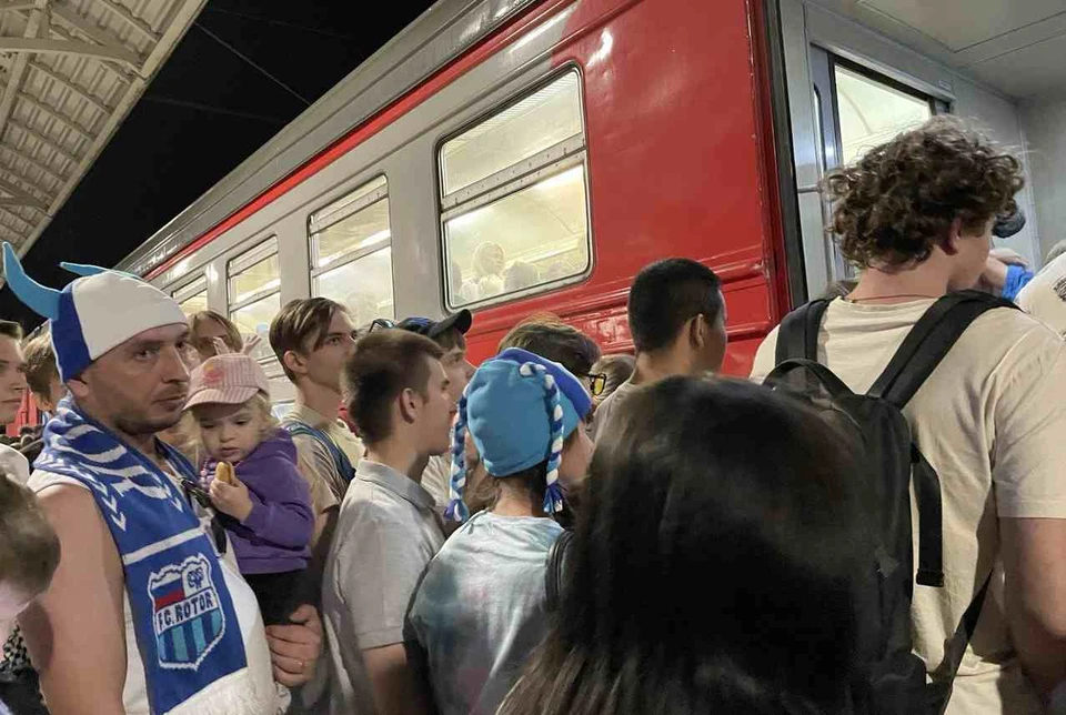 После вечерних мероприятий волгоградцев отвезут домой электрички.
