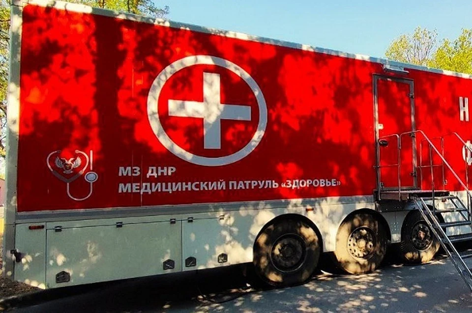 Автофургон оснащен всем необходимым оборудованием для проведения диспансеризации. Фото: Минздрав ДНР