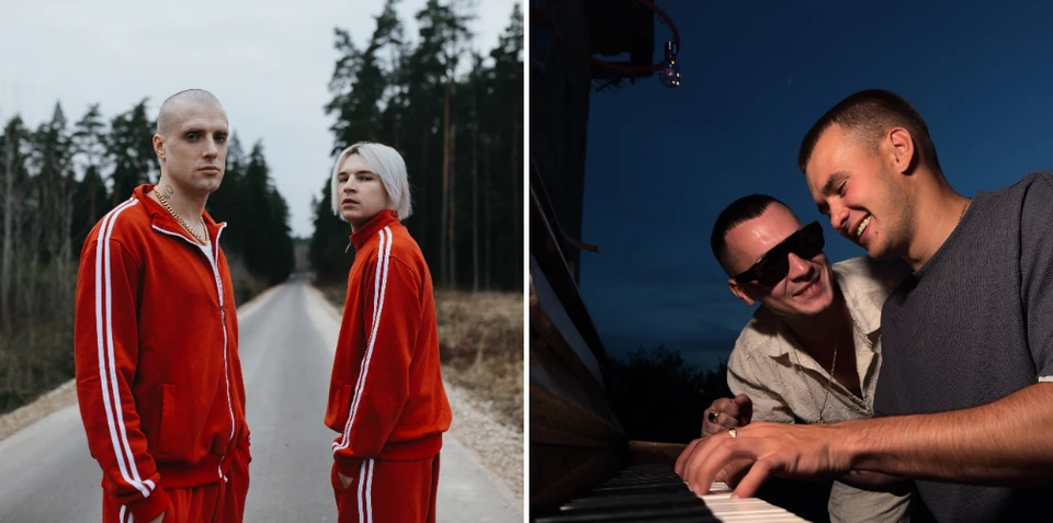 Группа «NLO» (слева) выступит в Ульяновске впервые, а вот Aleks Ataman & Finik покажут свое творчество в третий раз за месяц. Фото: группы исполнителей VK