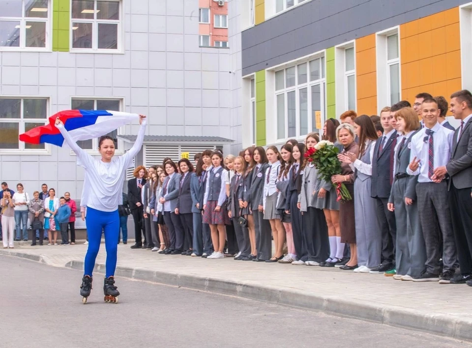 Школу №41 открыли в микрорайоне Королёвка. Фото: пресс-служба правительства Смоленской области.