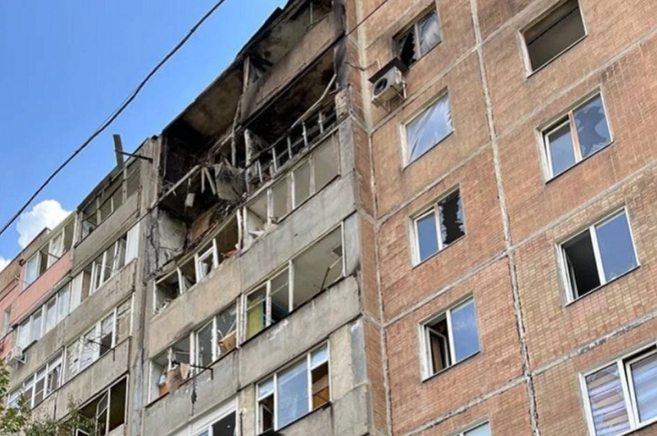 Последствия обстрела Макеевки со стороны ВСУ 8 сентября. Фото: t.me/DNR_SCKK